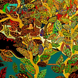 Toronto Tree, 2017 (blandteknik)