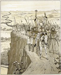 Gud vill ha det. Ord från folkmassan som följde Eremiten Peter eller Peter L