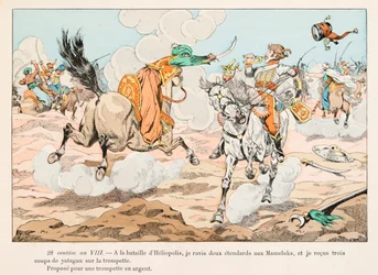 Jacques Marie Gaston Onfroy de Breville dit JOB (1858-1931) - Hussard under den egyptiska kampanjen (1798-1801) under Napoleon Bonaparte, privat samling