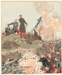 Belägringen av Sevastopol under Krimkriget: general Patrice de Mac-Mahon (Mac Mahon) (1808-1893) svarade general Adolphe Niel (1802-1869) den 8 september: „J