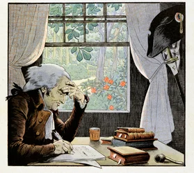 Theophile Malo Corret från La Tour (eller Latour) d